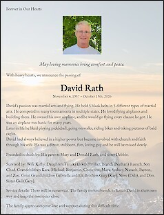Obituary David Rath