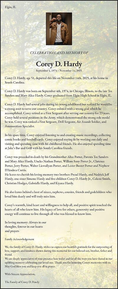 Corey D. Hardy