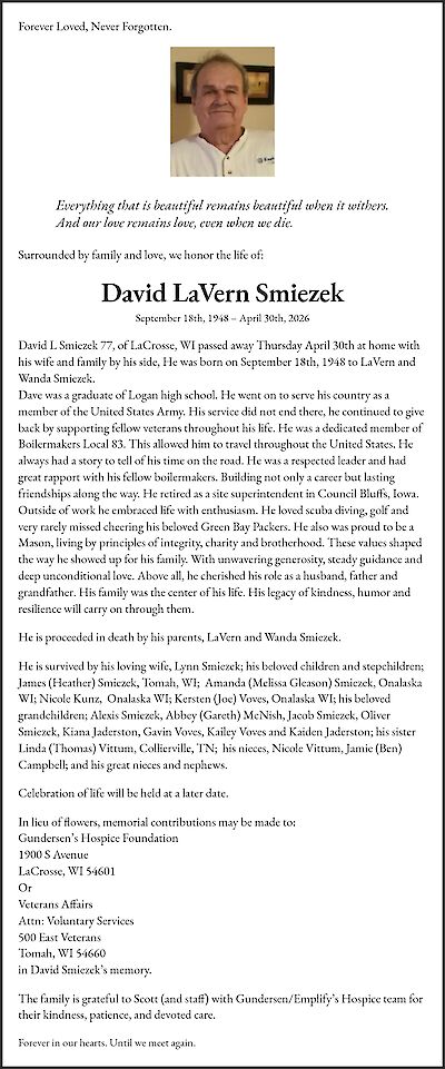 David LaVern Smiezek
